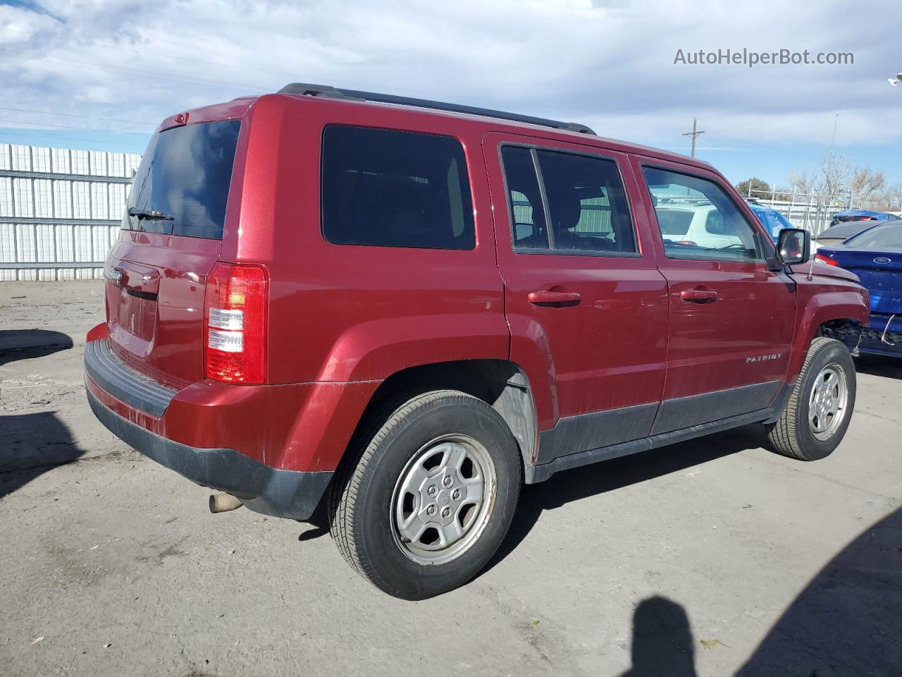 2016 Jeep Patriot Sport Красный vin: 1C4NJRBB4GD594665