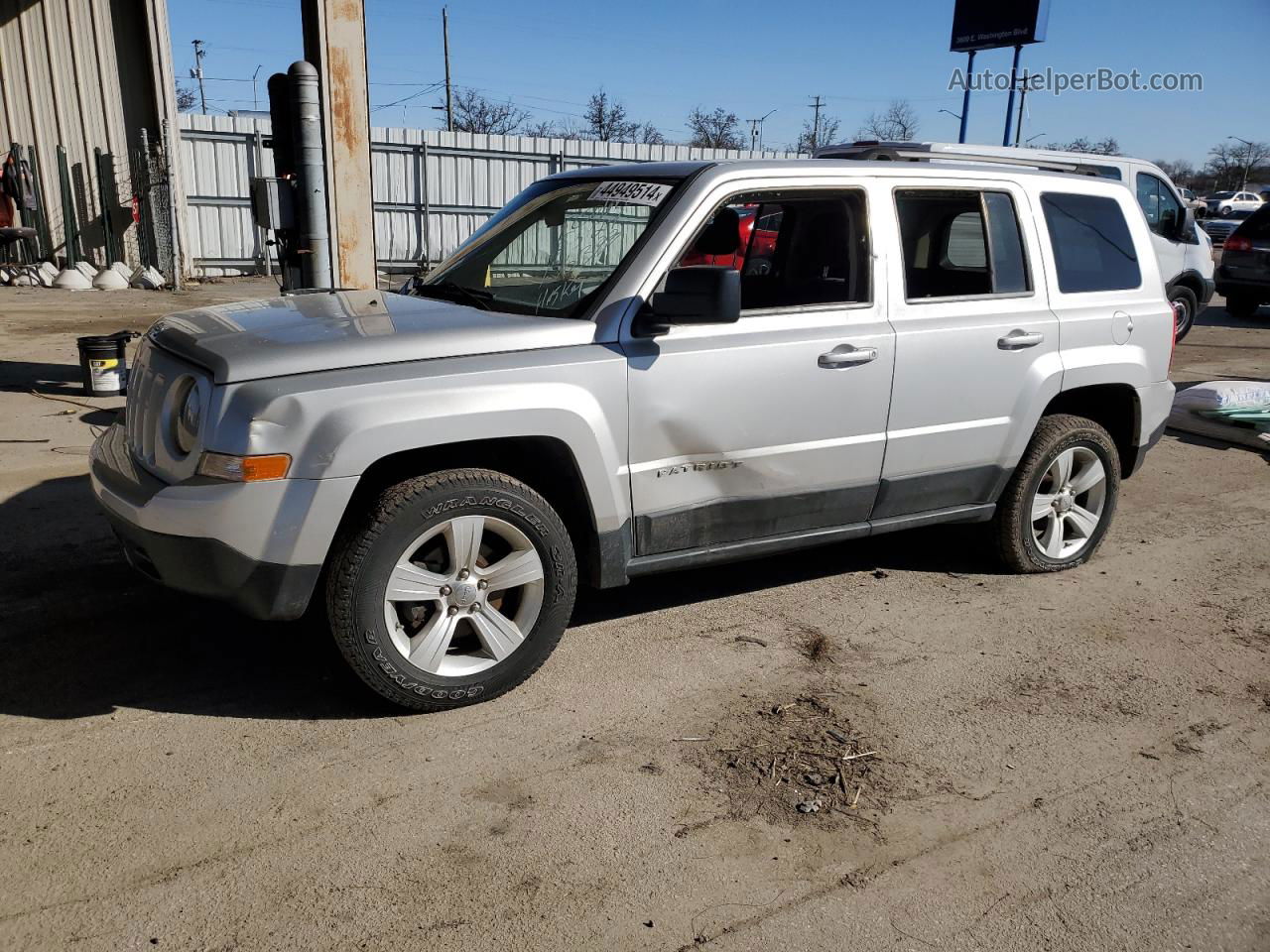 2012 Jeep Patriot Sport Silver vin: 1C4NJRBB5CD512131