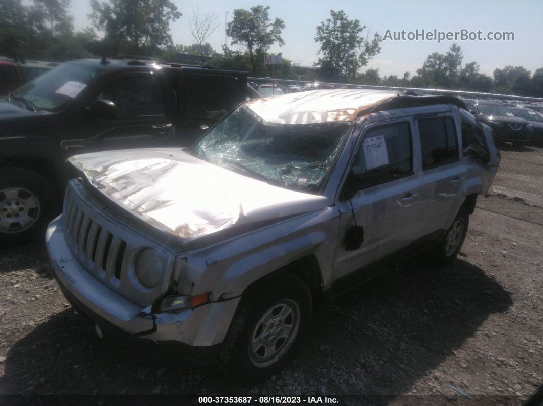 2012 Jeep Patriot Sport Silver vin: 1C4NJRBB5CD617493