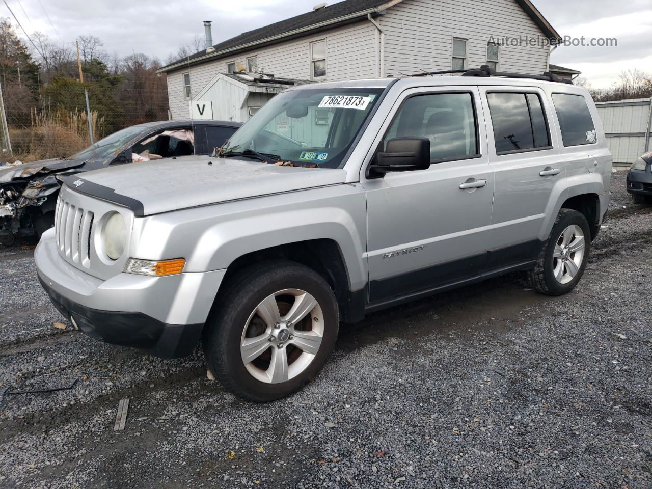 2012 Jeep Patriot Sport Серебряный vin: 1C4NJRBB5CD638926