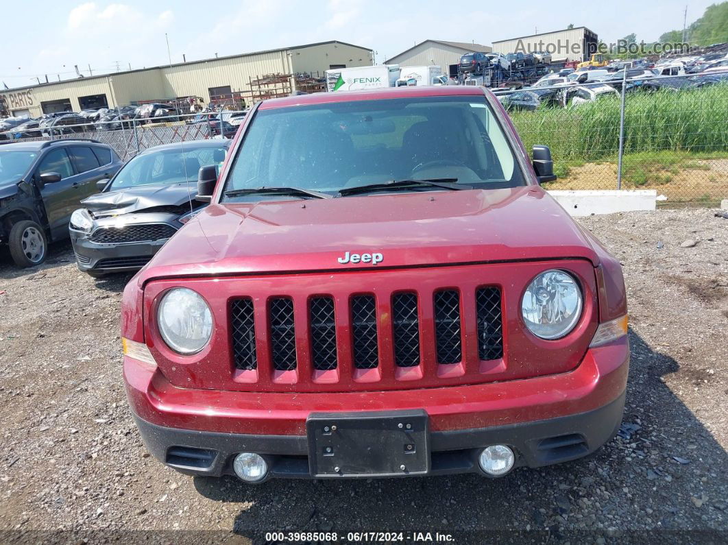 2014 Jeep Patriot Sport Maroon vin: 1C4NJRBB5ED841155