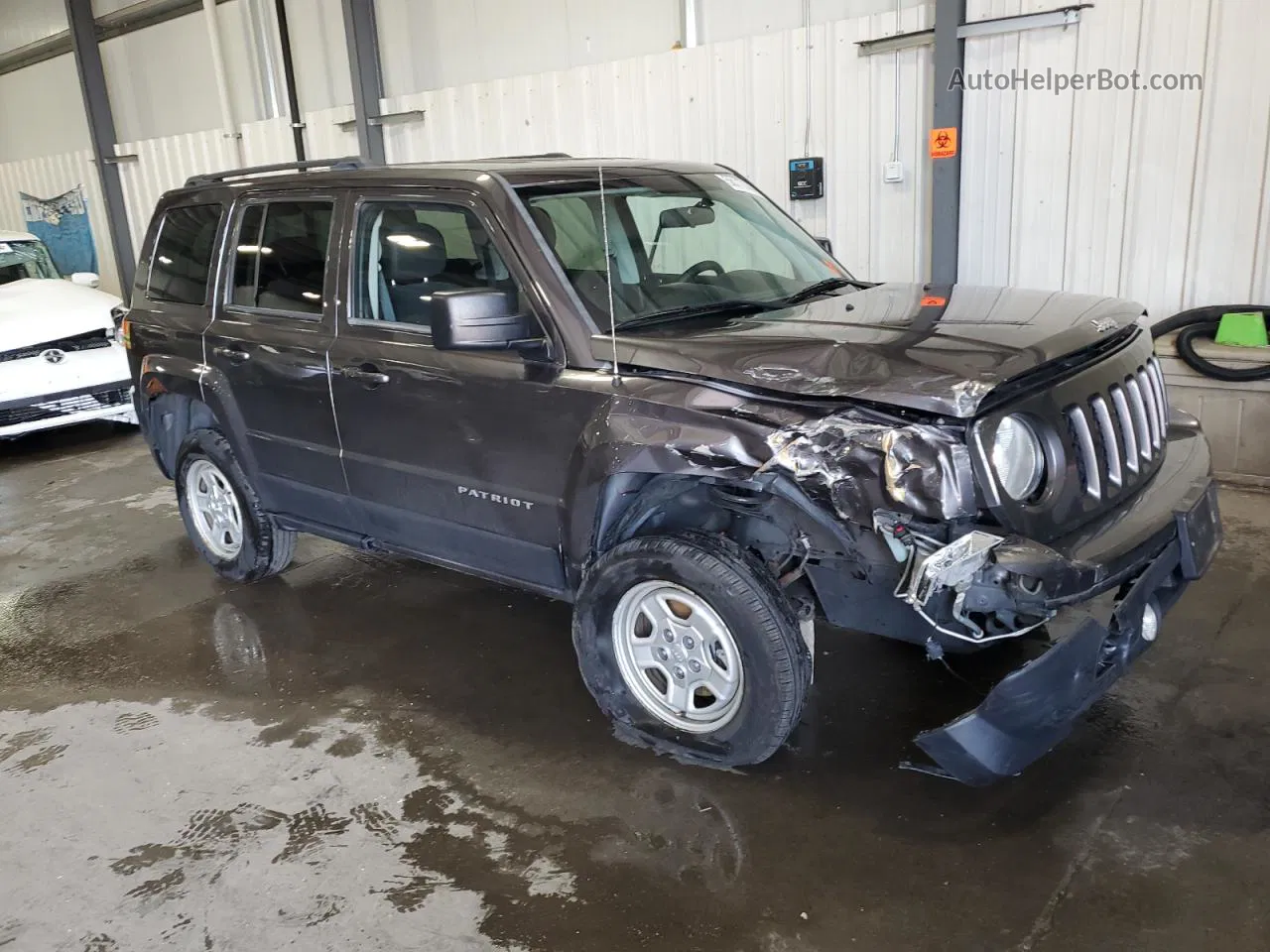 2014 Jeep Patriot Sport Gray vin: 1C4NJRBB5ED913875