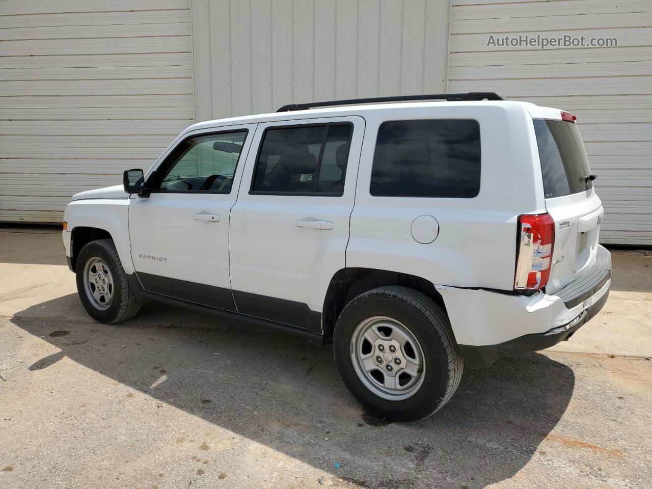 2016 Jeep Patriot Sport White vin: 1C4NJRBB5GD579916