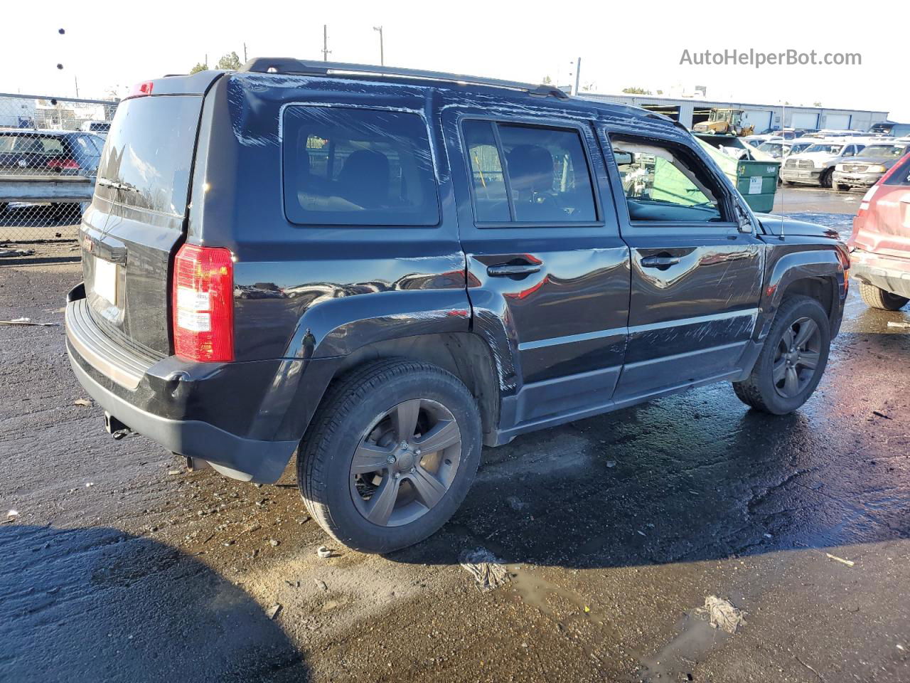 2016 Jeep Patriot Sport Черный vin: 1C4NJRBB5GD697187