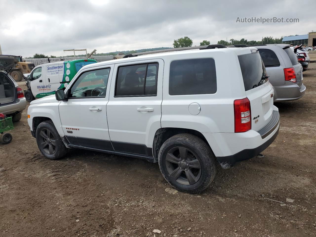 2016 Jeep Patriot Sport White vin: 1C4NJRBB5GD729703