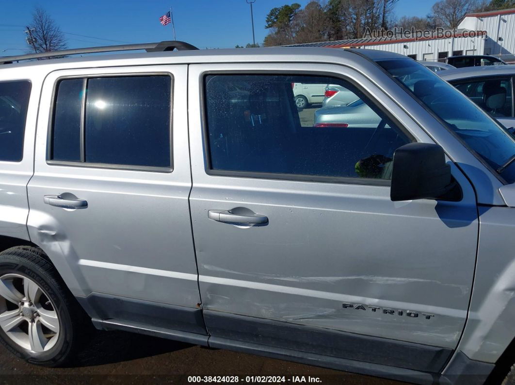 2012 Jeep Patriot Sport Silver vin: 1C4NJRBB6CD607958