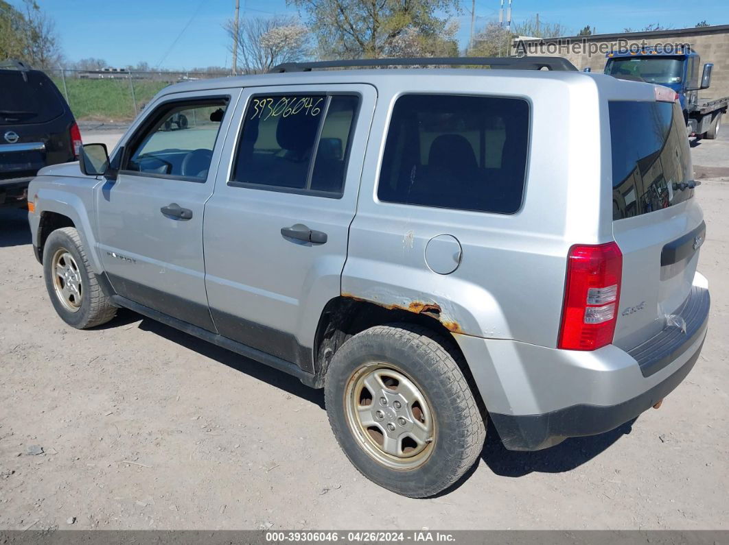 2012 Jeep Patriot Sport Silver vin: 1C4NJRBB6CD624078