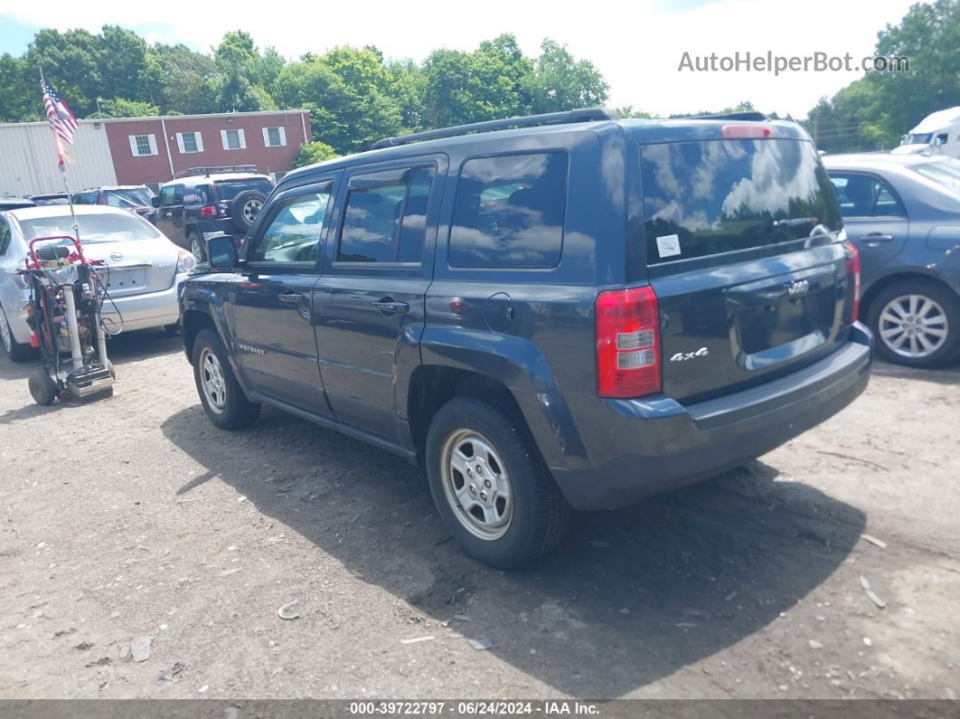 2014 Jeep Patriot Sport Dark Blue vin: 1C4NJRBB6ED520368