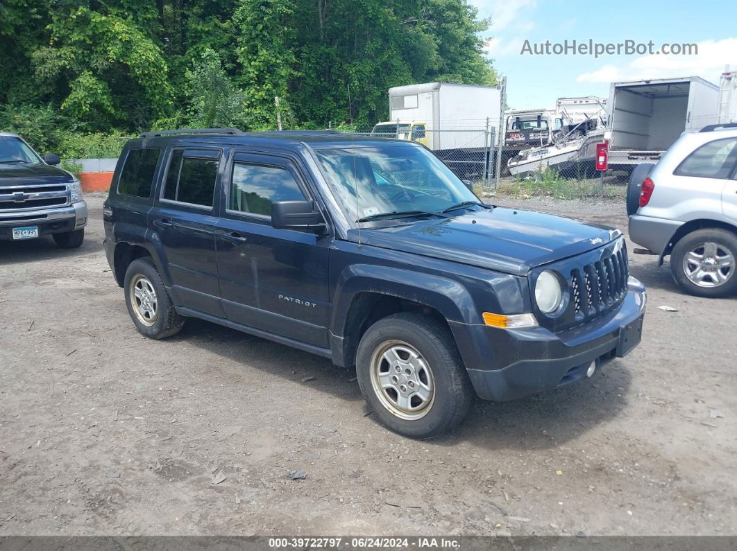 2014 Jeep Patriot Sport Dark Blue vin: 1C4NJRBB6ED520368