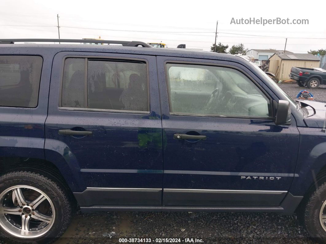 2014 Jeep Patriot Sport Blue vin: 1C4NJRBB6ED788109