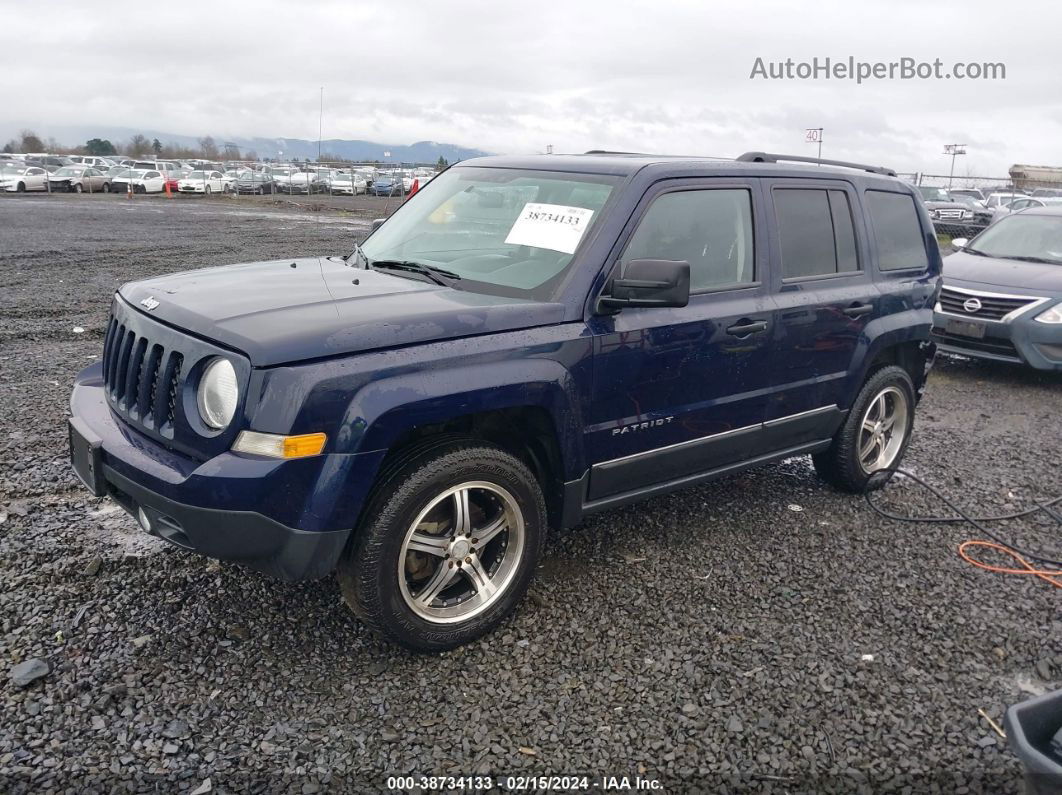 2014 Jeep Patriot Sport Blue vin: 1C4NJRBB6ED788109