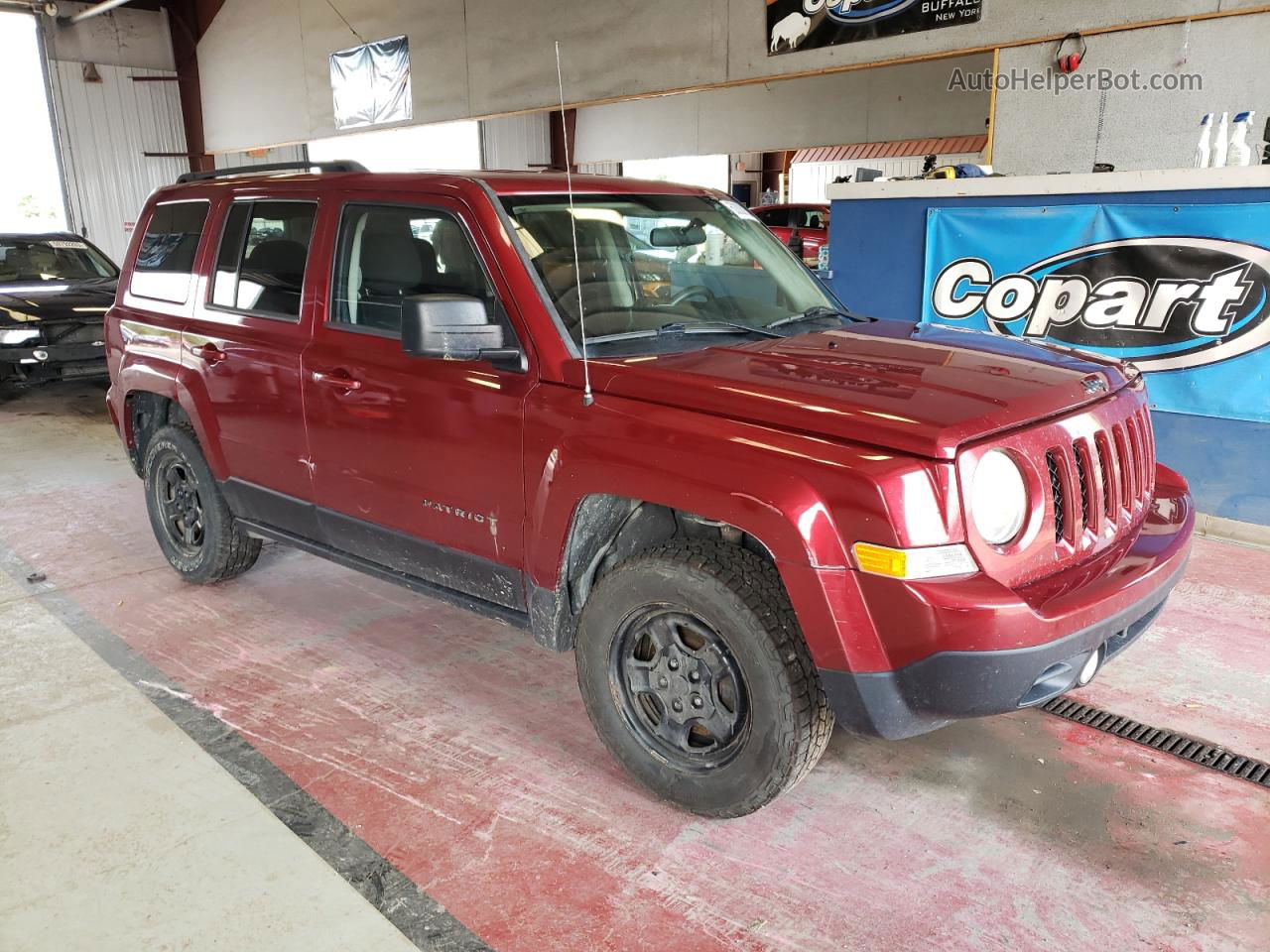 2014 Jeep Patriot Sport Красный vin: 1C4NJRBB6ED809279