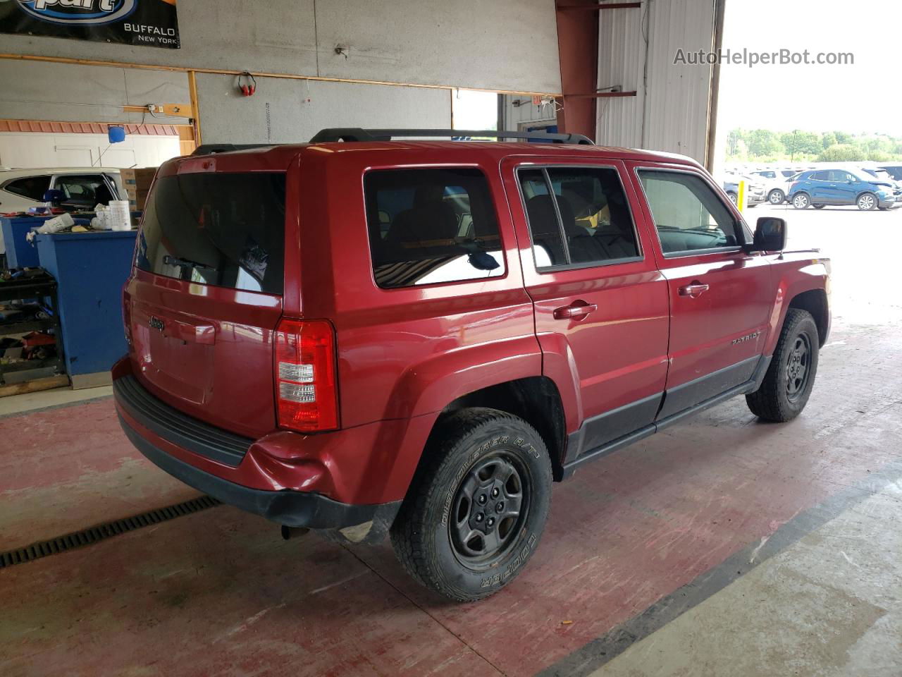 2014 Jeep Patriot Sport Красный vin: 1C4NJRBB6ED809279