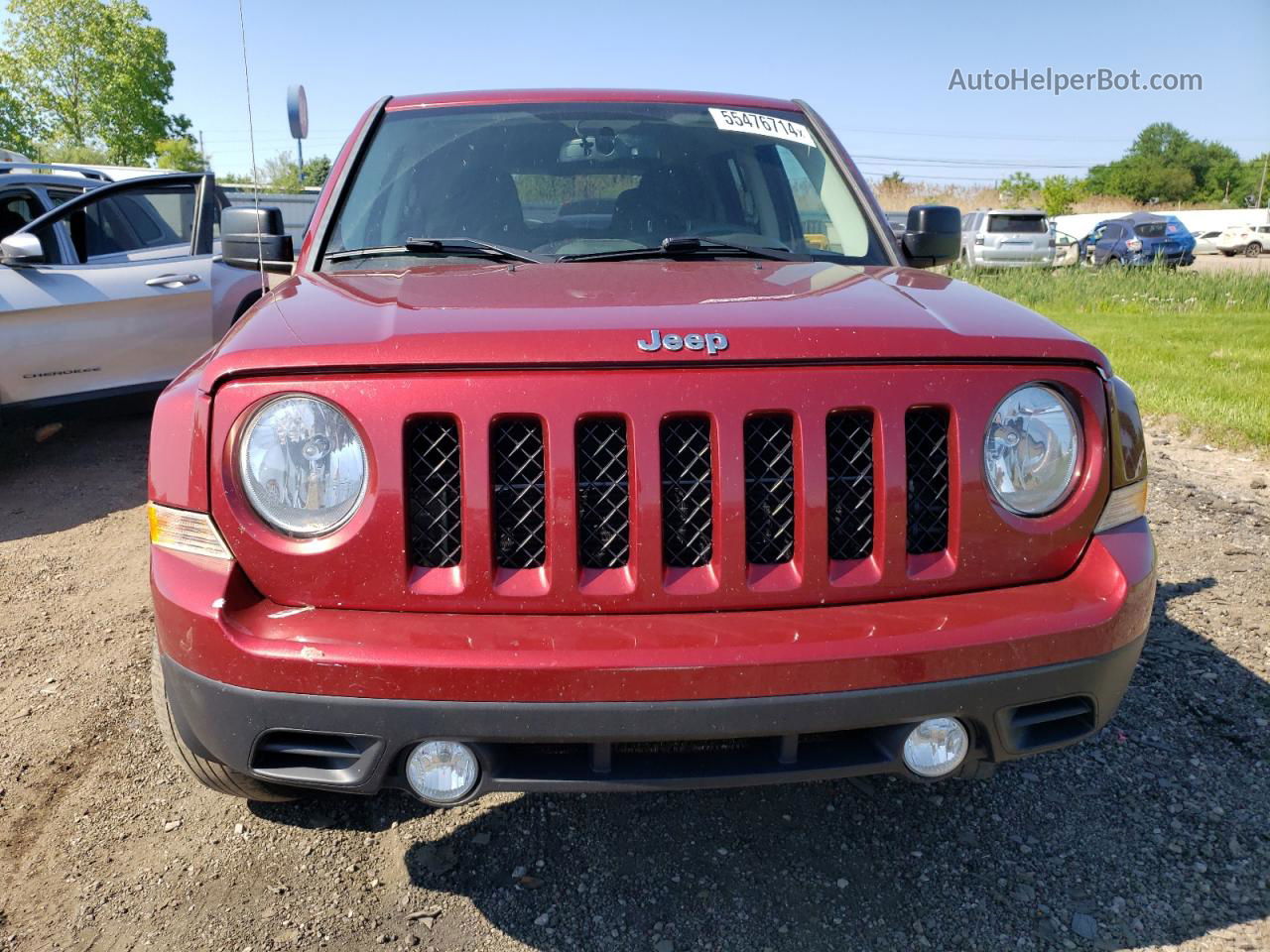 2016 Jeep Patriot Sport Темно-бордовый vin: 1C4NJRBB6GD594828