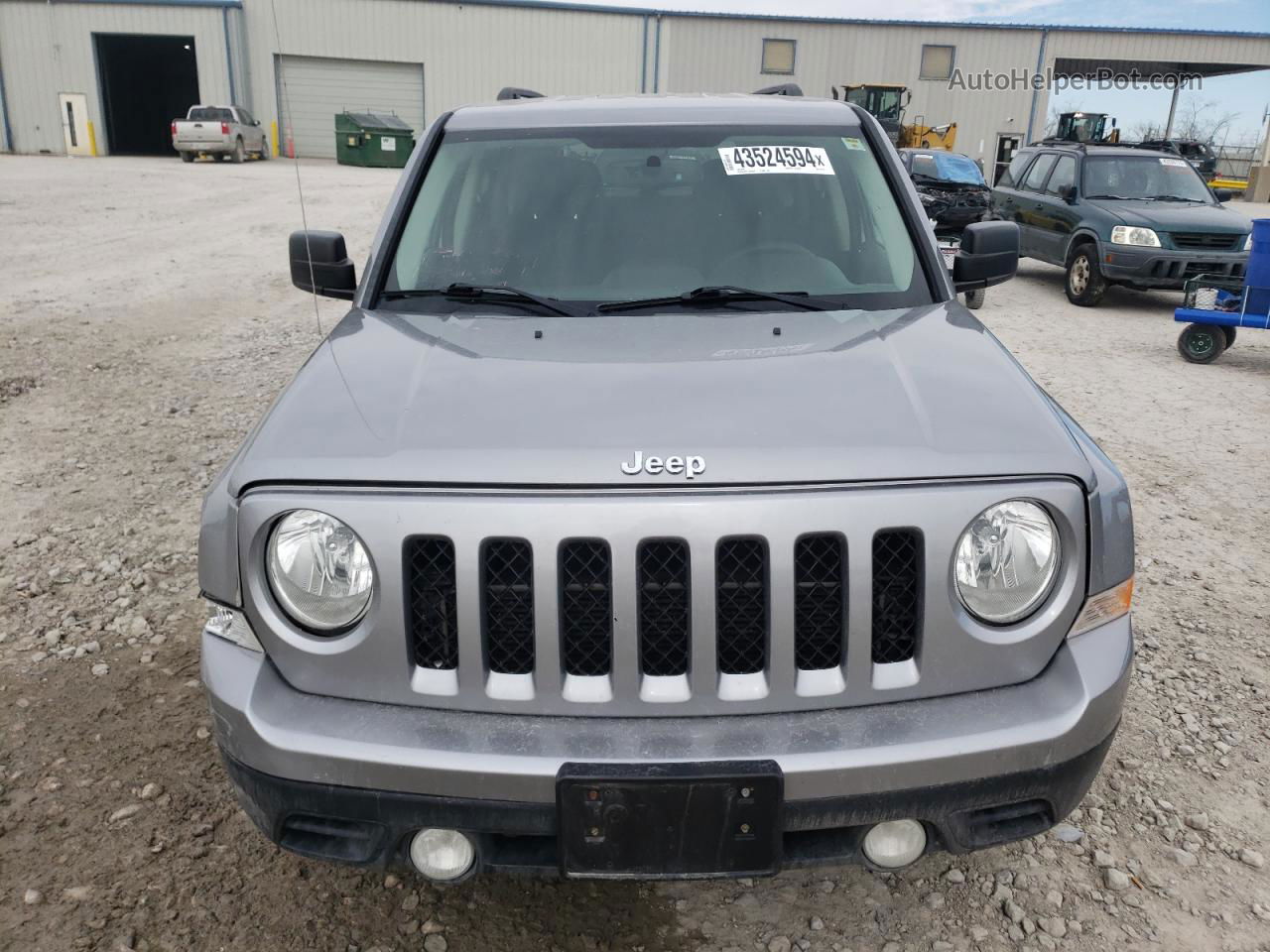 2016 Jeep Patriot Sport Silver vin: 1C4NJRBB6GD654719