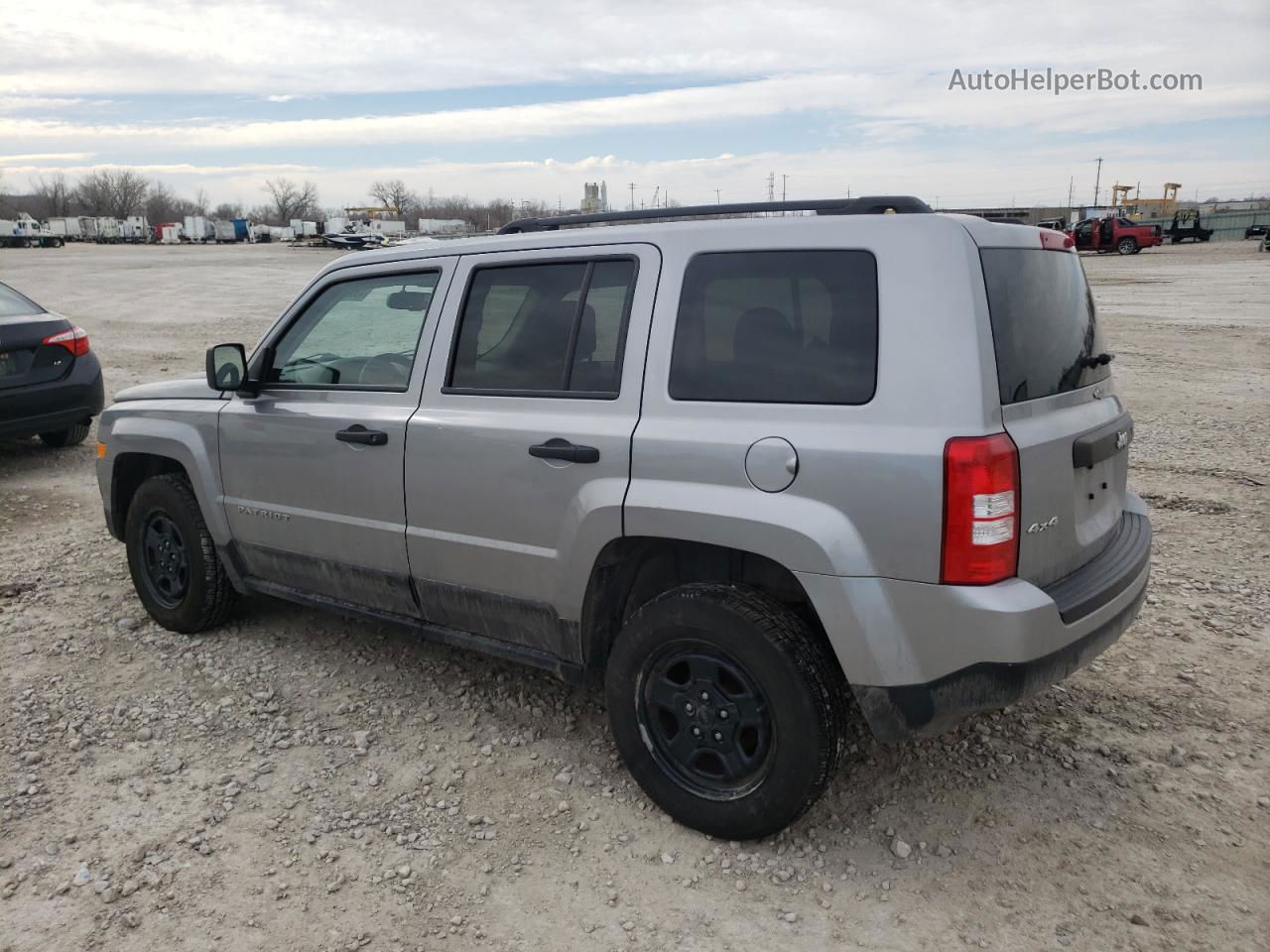 2016 Jeep Patriot Sport Серебряный vin: 1C4NJRBB6GD654719