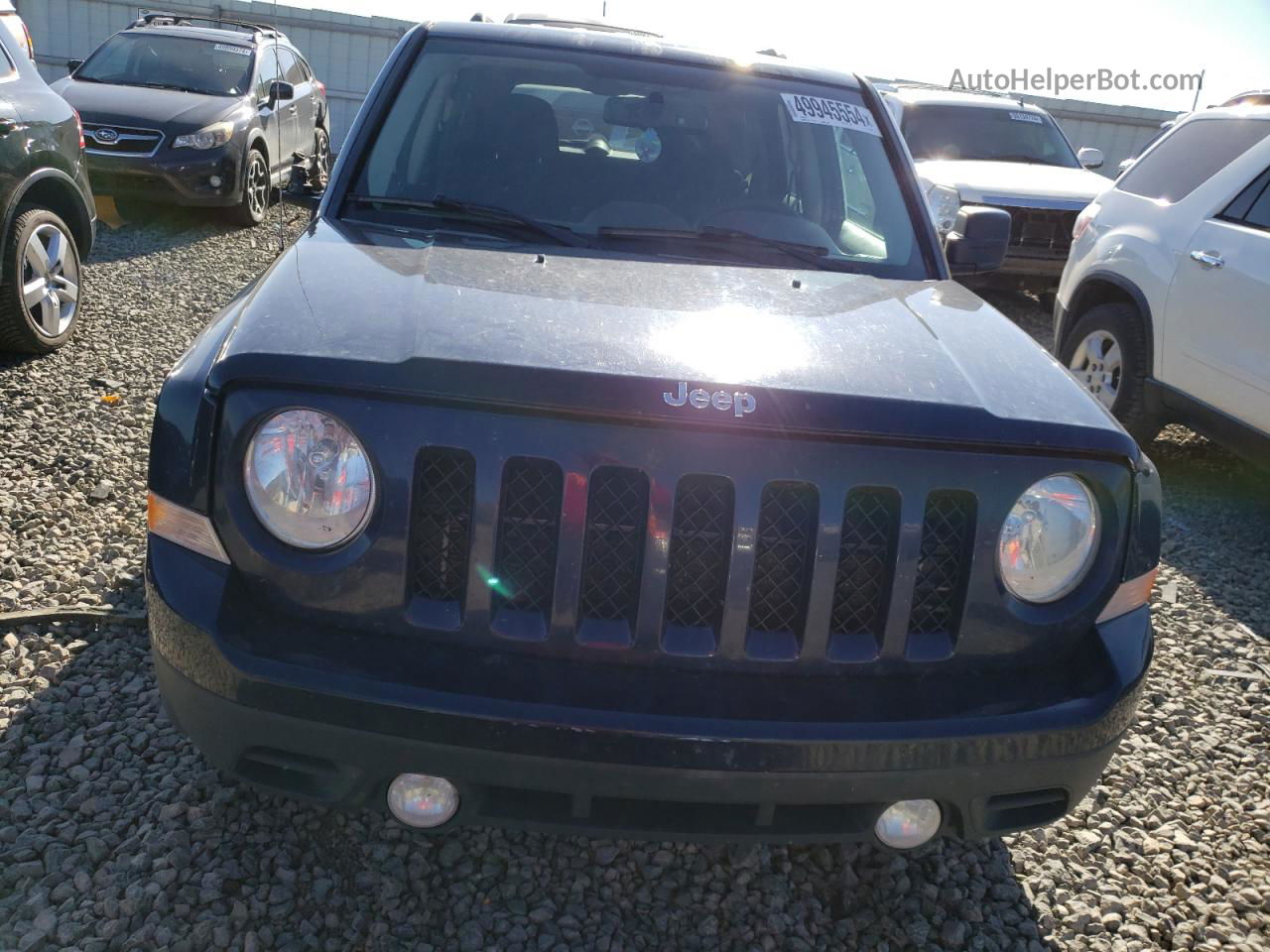 2016 Jeep Patriot Sport Синий vin: 1C4NJRBB6GD786640