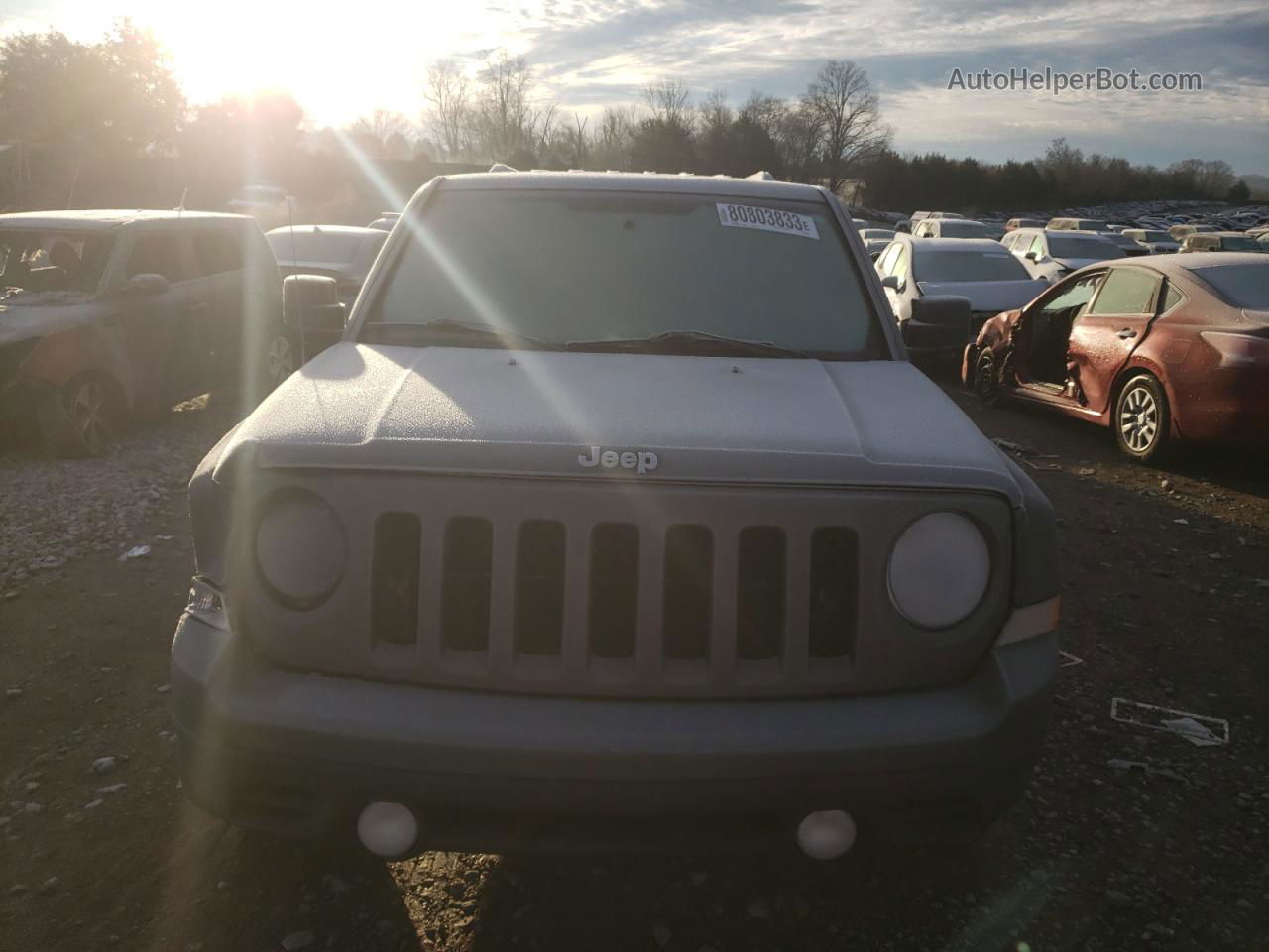 2012 Jeep Patriot Sport Серый vin: 1C4NJRBB7CD604163