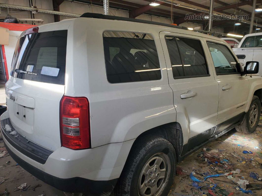 2012 Jeep Patriot Sport White vin: 1C4NJRBB7CD675184