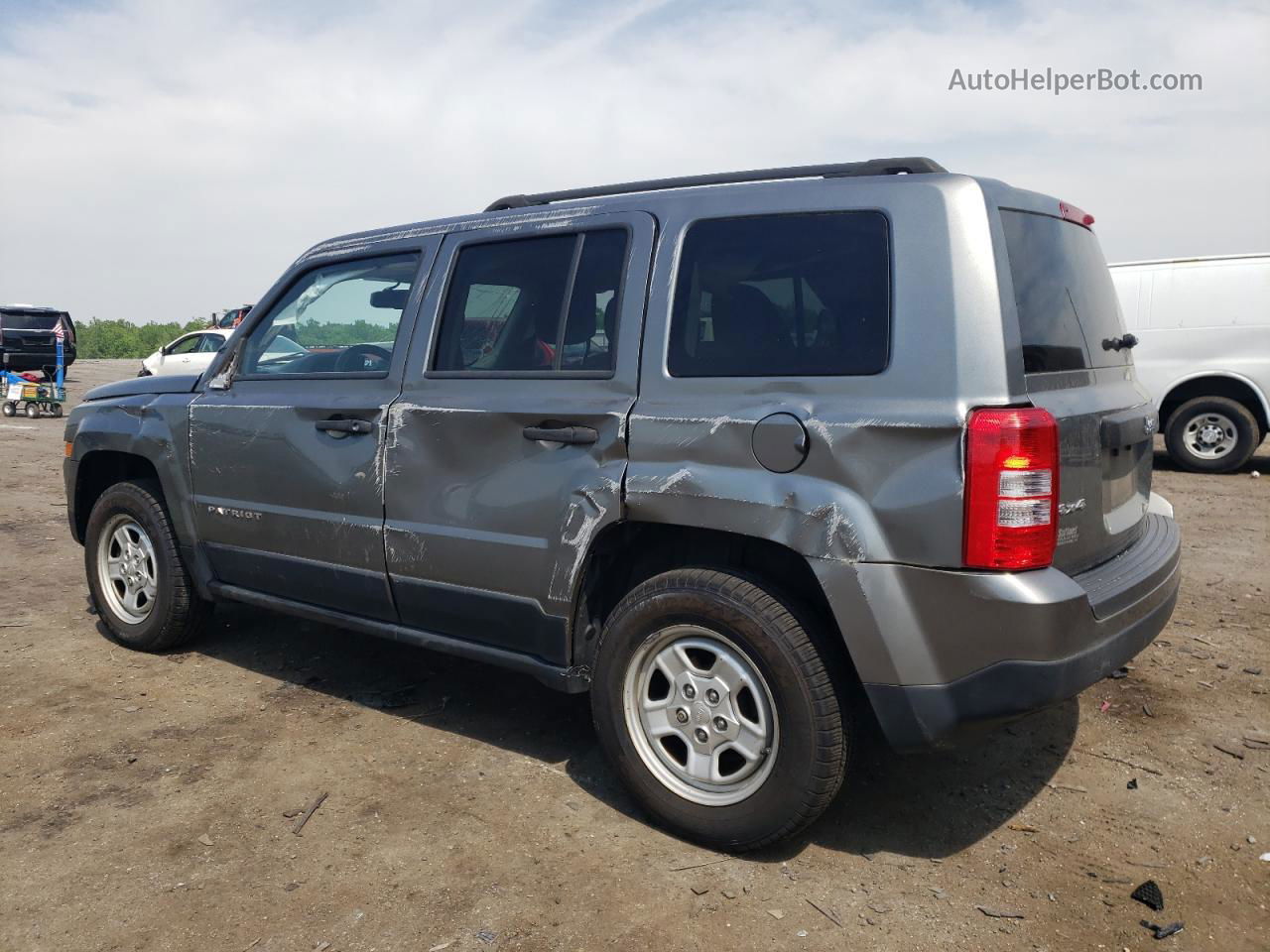 2012 Jeep Patriot Sport Серый vin: 1C4NJRBB7CD688615