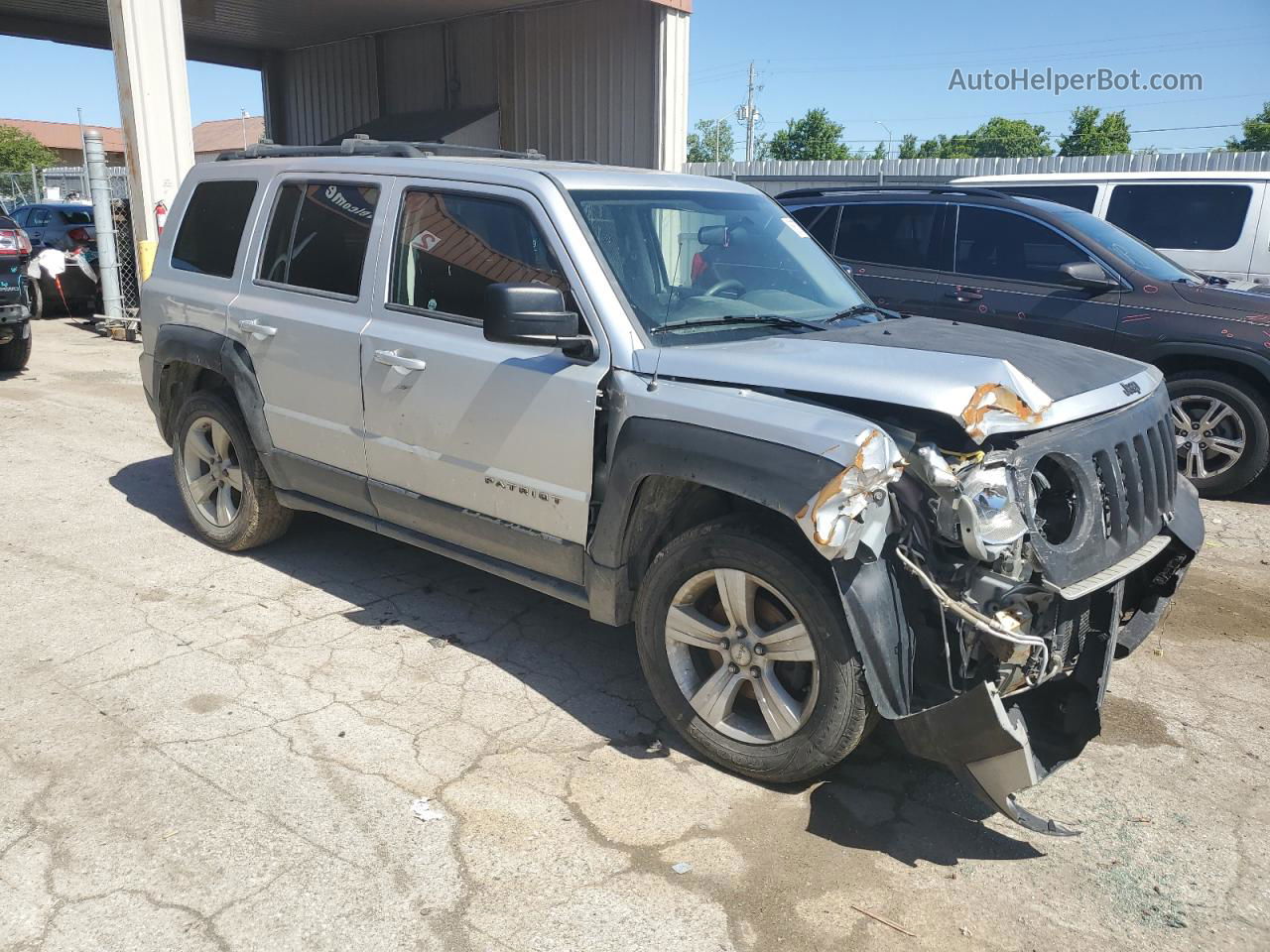 2014 Jeep Patriot Sport Silver vin: 1C4NJRBB7ED520377