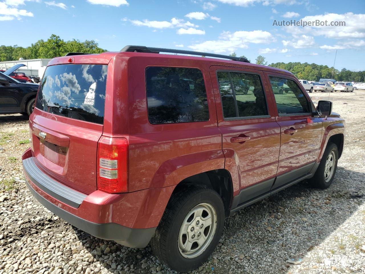 2014 Jeep Patriot Sport Red vin: 1C4NJRBB7ED591840