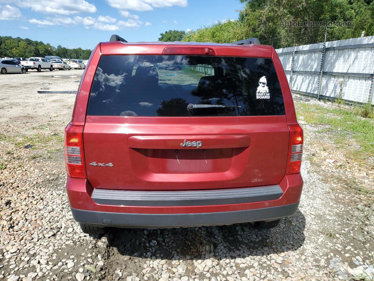 2014 Jeep Patriot Sport Red vin: 1C4NJRBB7ED591840