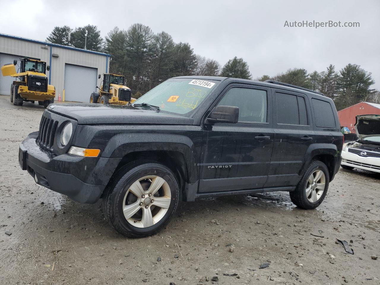 2014 Jeep Patriot Sport Черный vin: 1C4NJRBB7ED649915