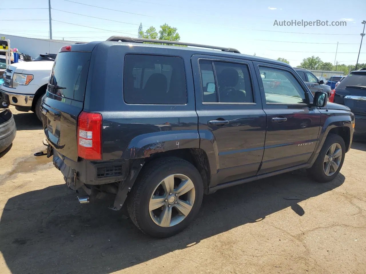 2014 Jeep Patriot Sport Black vin: 1C4NJRBB7ED659232