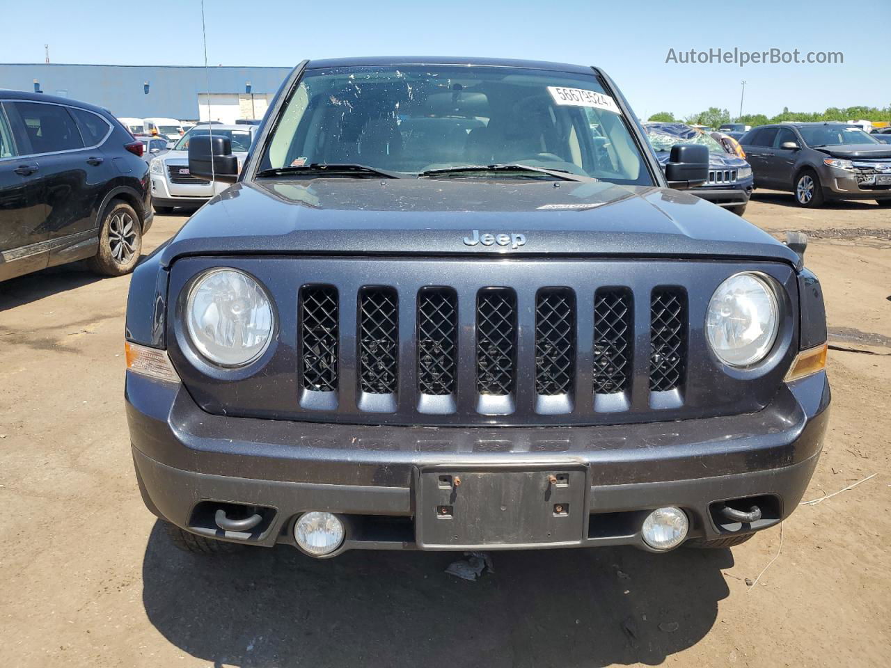 2014 Jeep Patriot Sport Black vin: 1C4NJRBB7ED659232