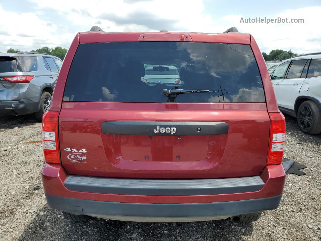 2016 Jeep Patriot Sport Maroon vin: 1C4NJRBB7GD598290