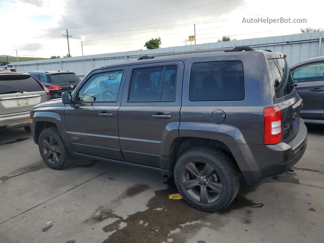 2016 Jeep Patriot Sport Gray vin: 1C4NJRBB7GD692413