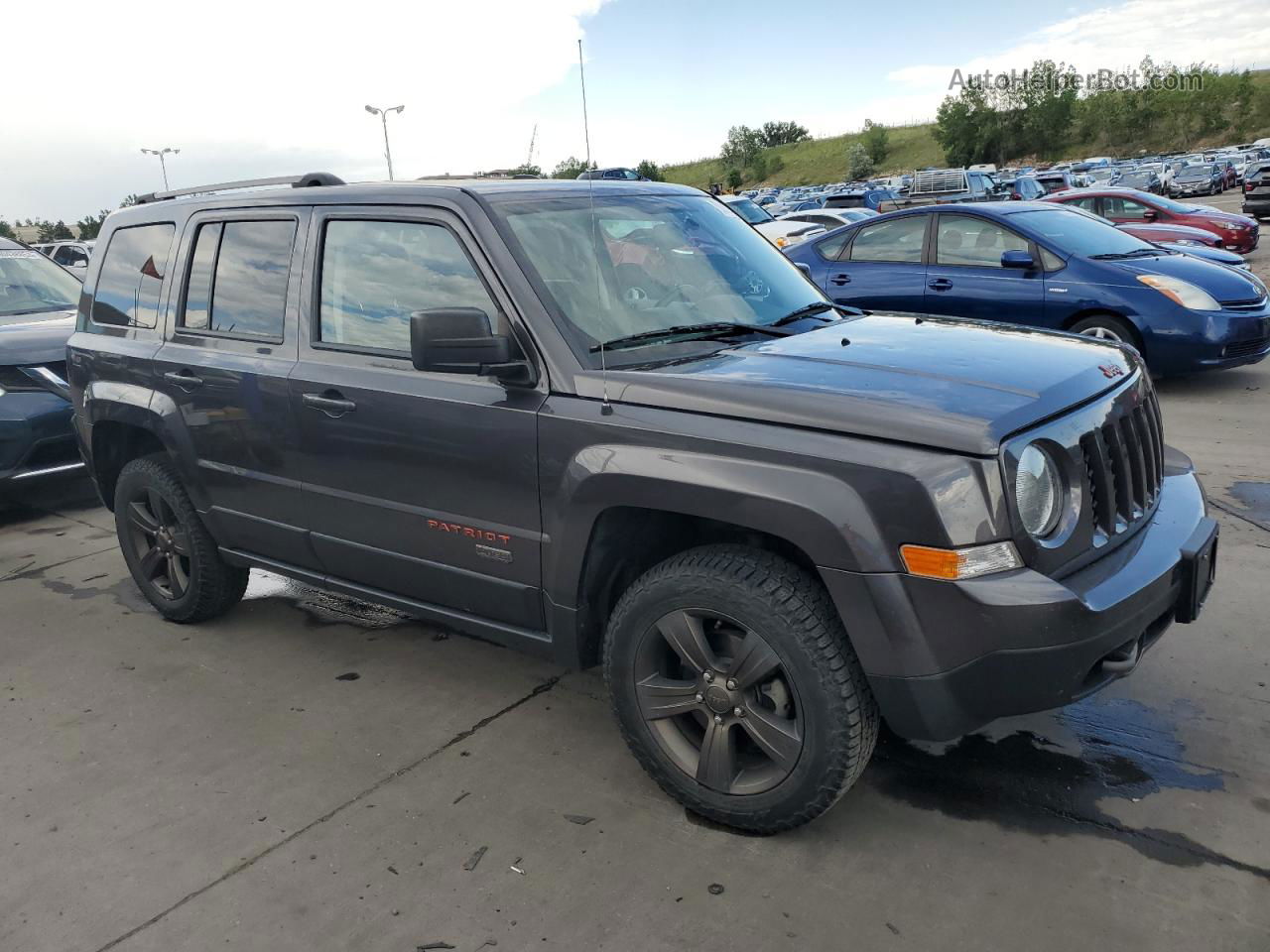 2016 Jeep Patriot Sport Серый vin: 1C4NJRBB7GD692413