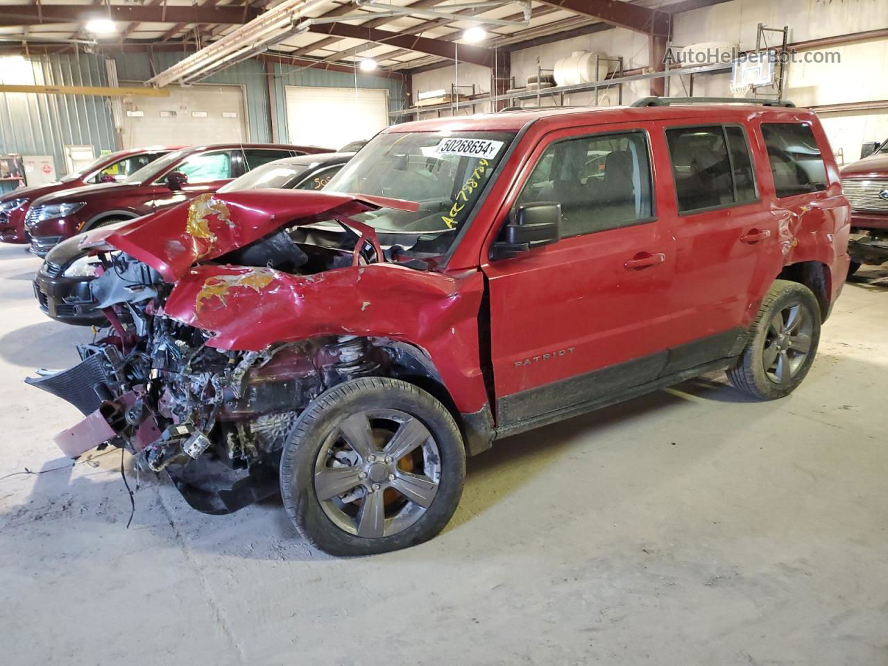 2016 Jeep Patriot Sport Red vin: 1C4NJRBB7GD788784