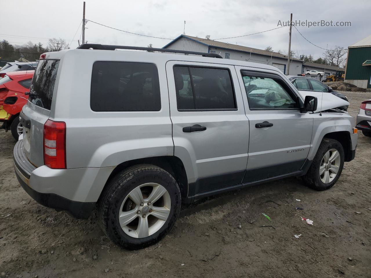 2014 Jeep Patriot Sport Silver vin: 1C4NJRBB8ED503684