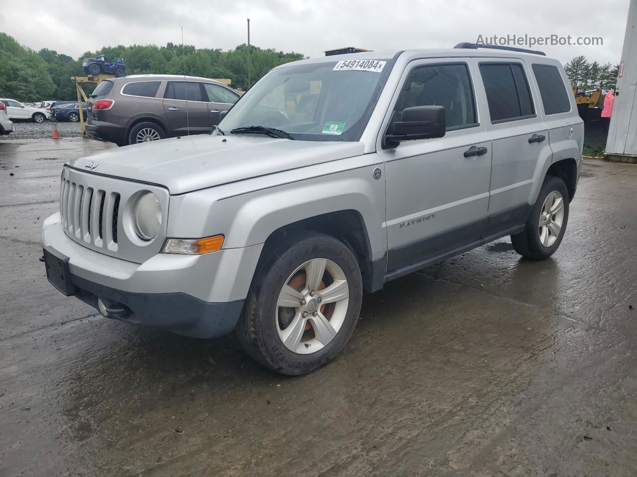 2014 Jeep Patriot Sport Gray vin: 1C4NJRBB8ED535812