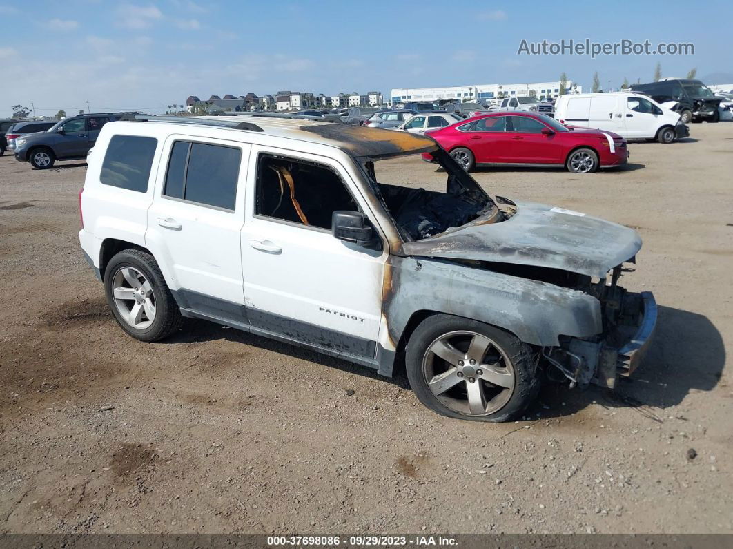 2014 Jeep Patriot Sport White vin: 1C4NJRBB8ED550830