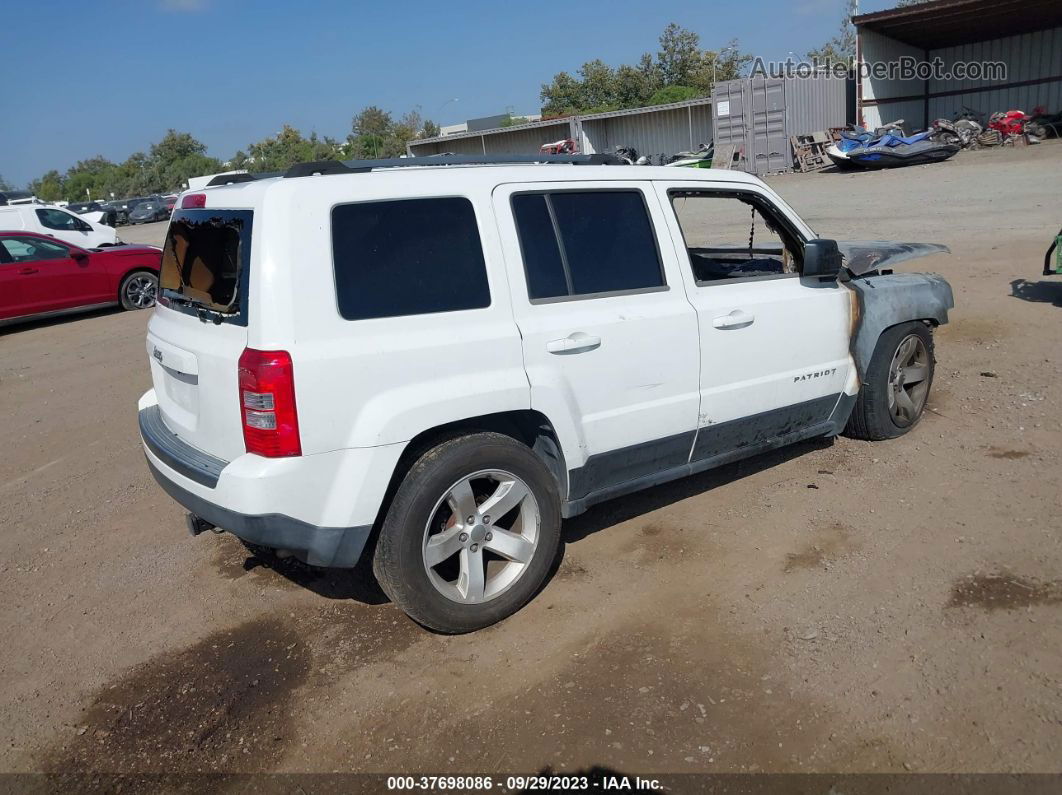 2014 Jeep Patriot Sport White vin: 1C4NJRBB8ED550830