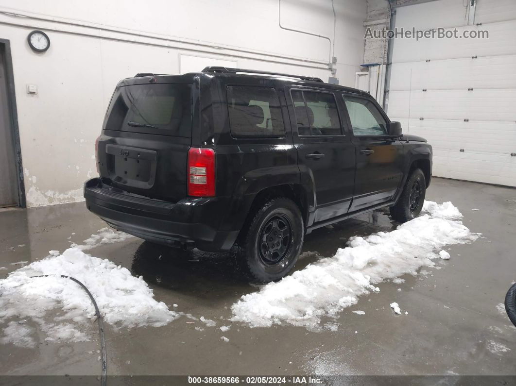 2014 Jeep Patriot Sport Black vin: 1C4NJRBB8ED741034