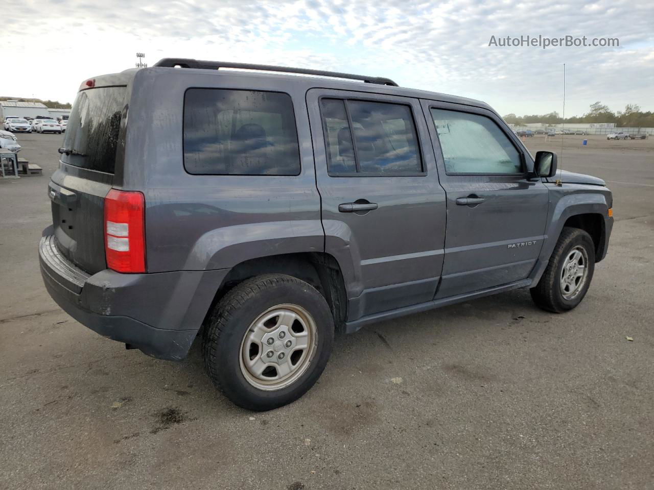 2014 Jeep Patriot Sport Gray vin: 1C4NJRBB8ED796275