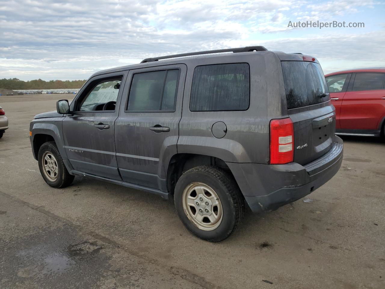 2014 Jeep Patriot Sport Gray vin: 1C4NJRBB8ED796275