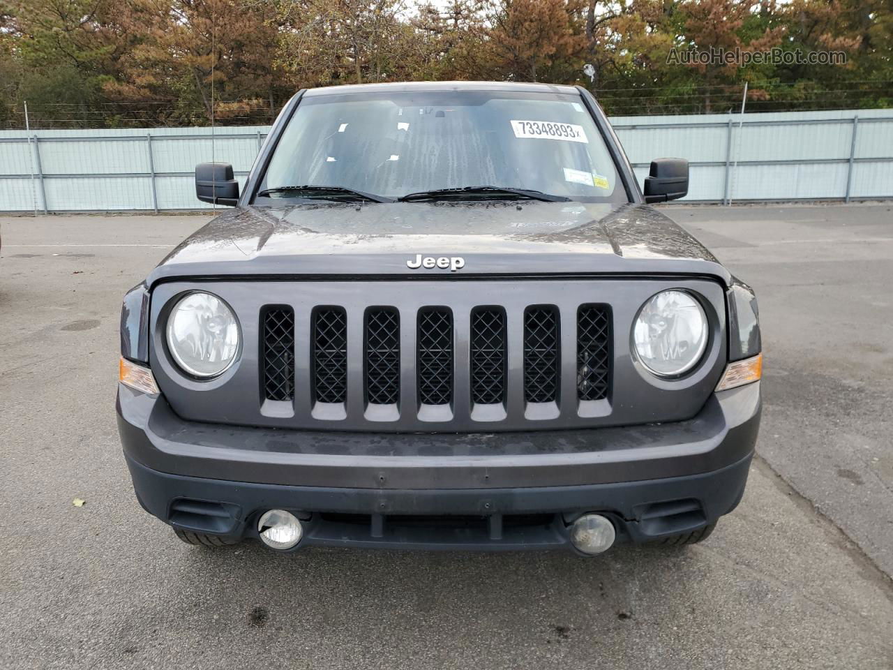 2014 Jeep Patriot Sport Gray vin: 1C4NJRBB8ED796275