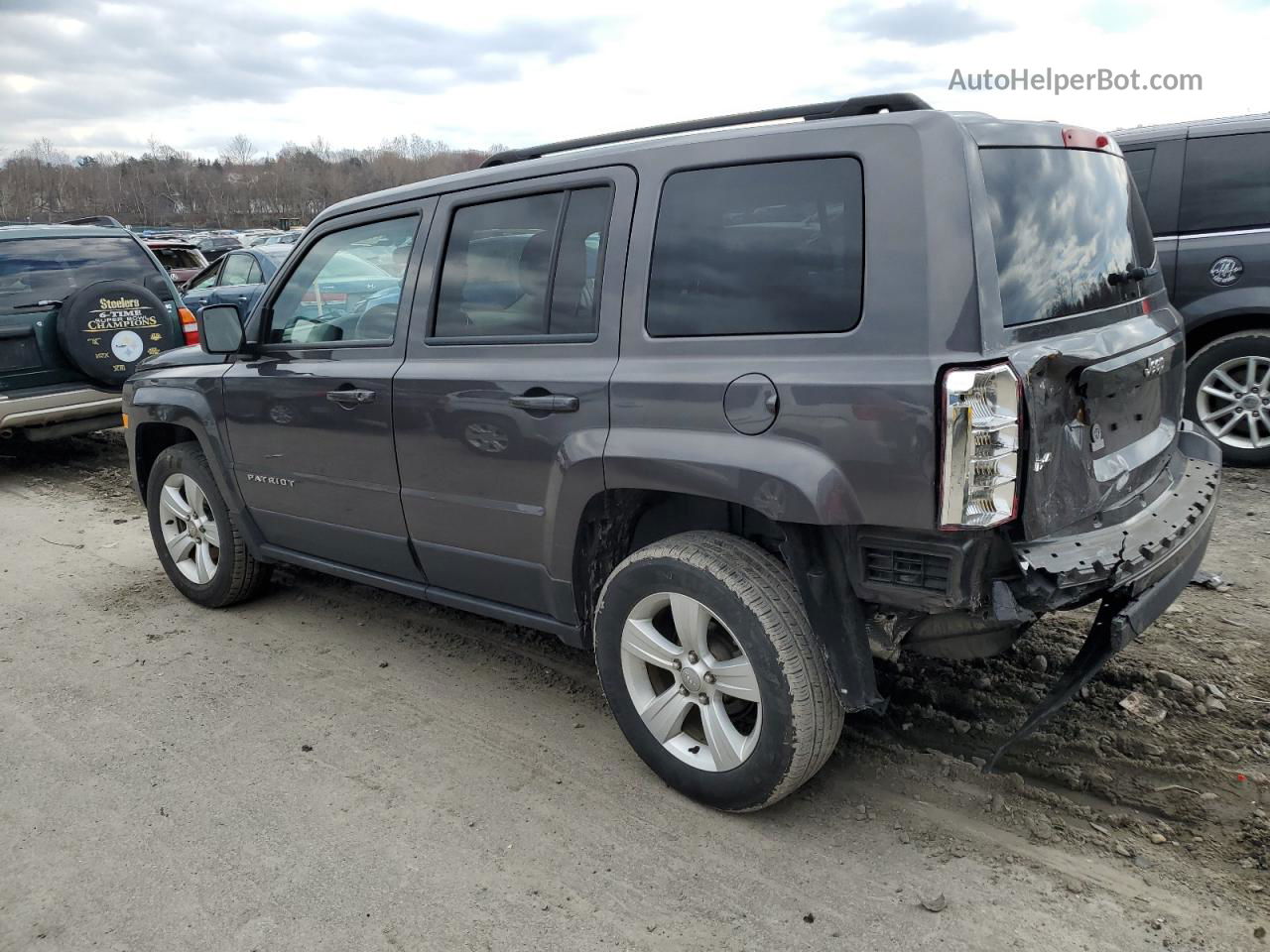 2014 Jeep Patriot Sport Gray vin: 1C4NJRBB8ED885828