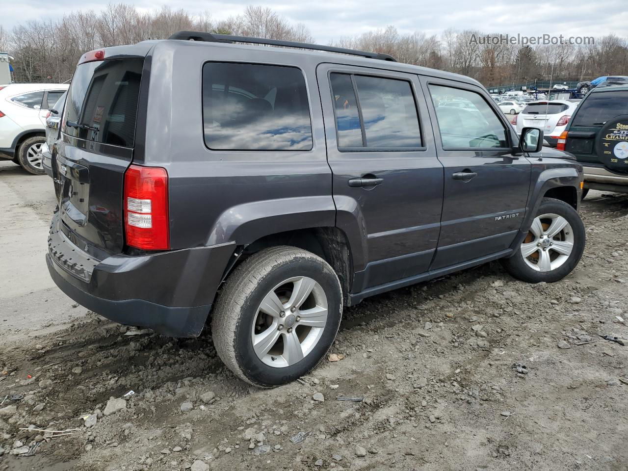 2014 Jeep Patriot Sport Серый vin: 1C4NJRBB8ED885828