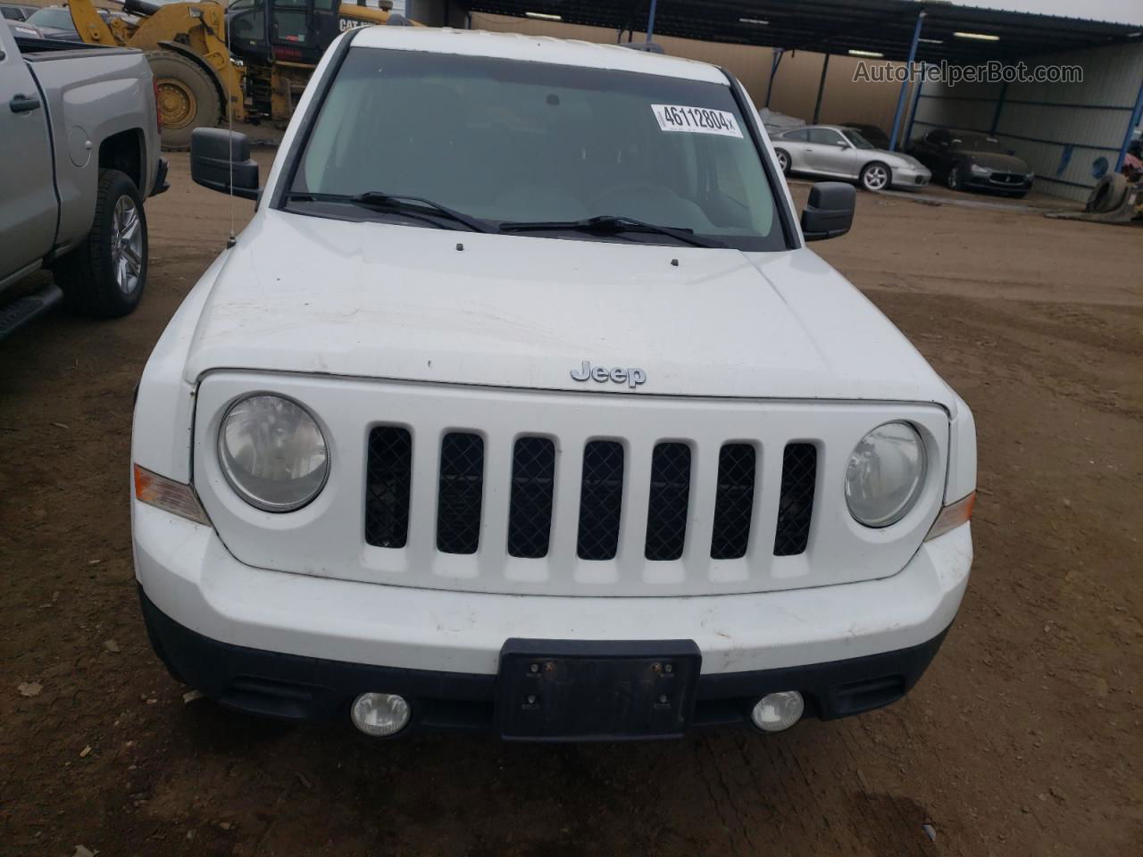 2012 Jeep Patriot Sport Белый vin: 1C4NJRBB9CD515534