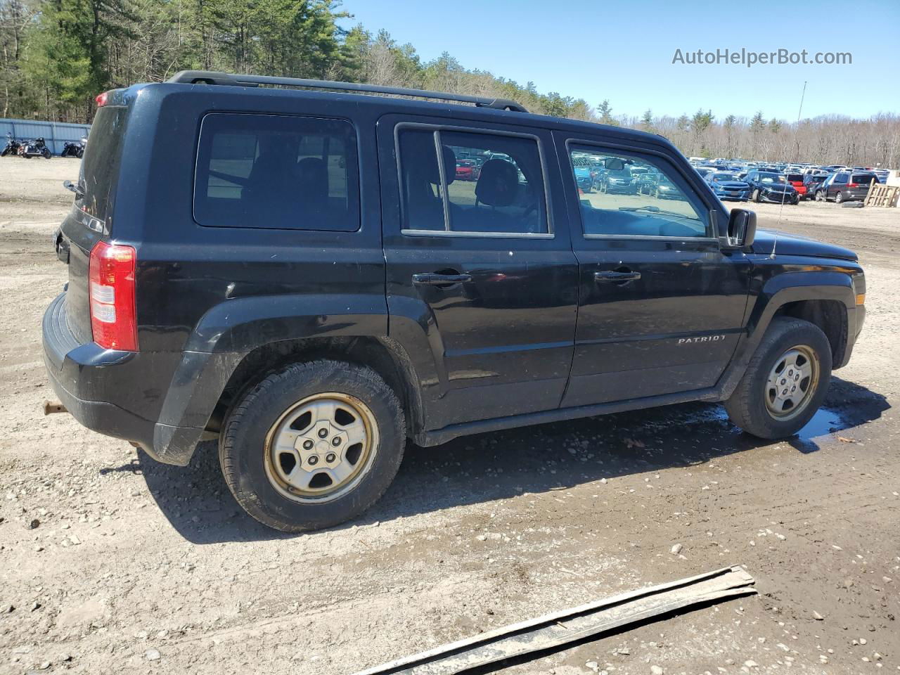 2012 Jeep Patriot Sport Черный vin: 1C4NJRBB9CD539705