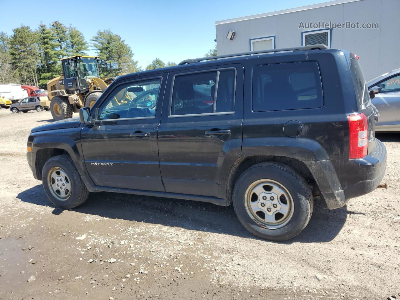 2012 Jeep Patriot Sport Black vin: 1C4NJRBB9CD539705