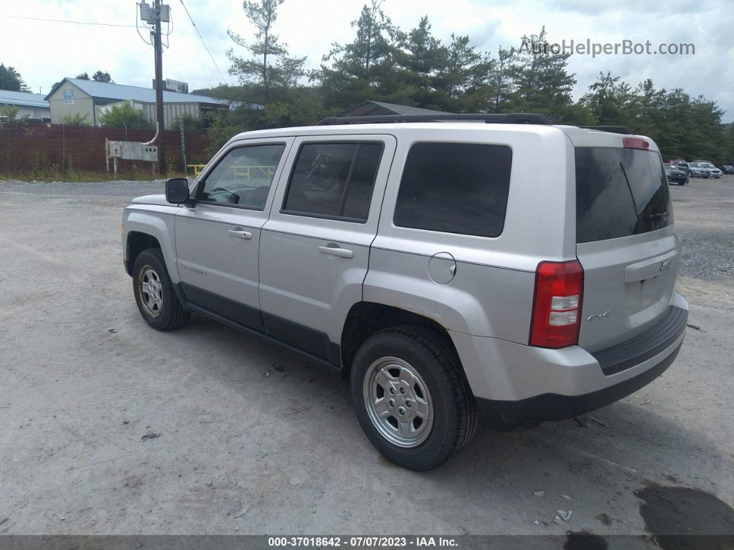 2012 Jeep Patriot Sport Silver vin: 1C4NJRBB9CD549151