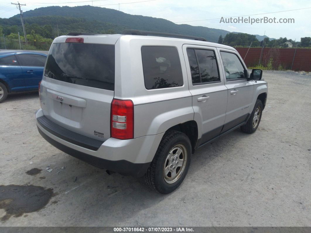 2012 Jeep Patriot Sport Silver vin: 1C4NJRBB9CD549151