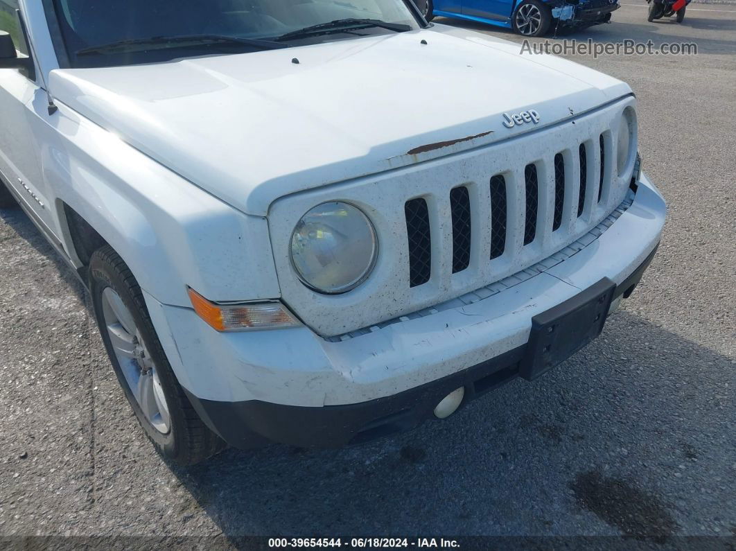 2014 Jeep Patriot Sport White vin: 1C4NJRBB9ED558287